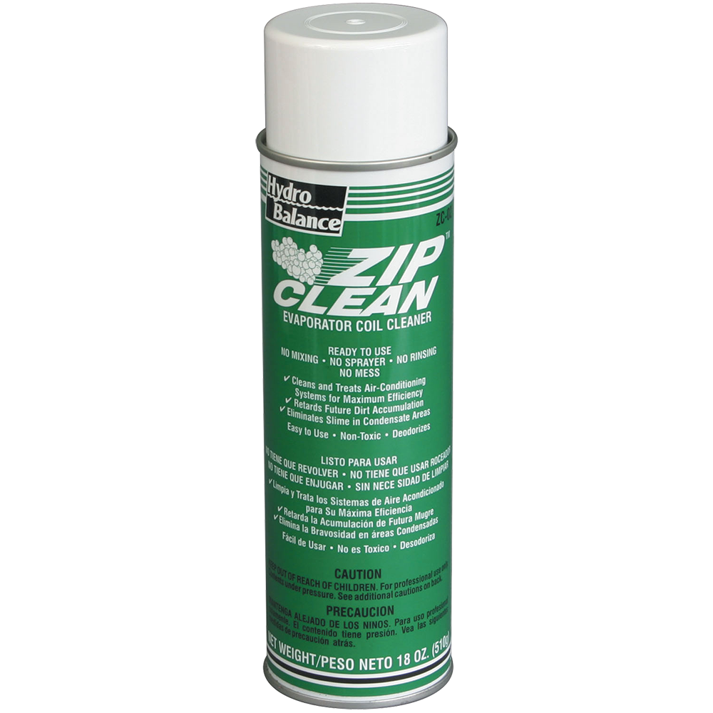 ZC-02 - ZIP CLEAN - EVAPORATOR COIL CLEANER