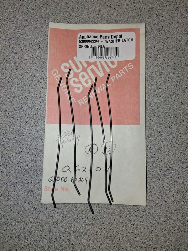 5300062204 - WASHER LATCH SPRING - NLA