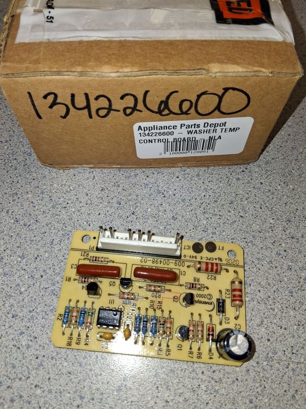 134226600 - WASHER TEMP CONTROL BOARD - NLA
