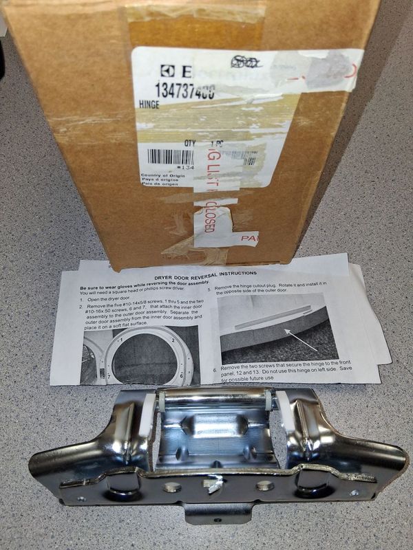 134737400 - DRYER HINGE - NLA