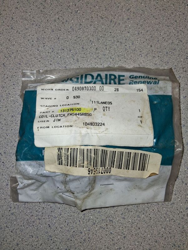 131375100 - WASHER CLUTCH COIL - NLA