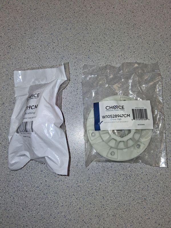 DRIVE HUB KIT  W10528947CM HUB &amp; 52719CM BUSHING