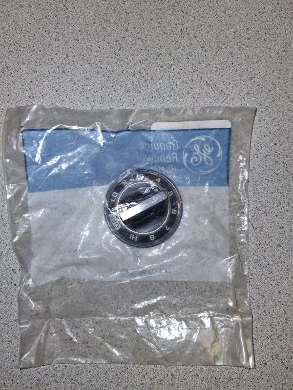 328201 -  GE COOKTOP BURNER CONTROL KNOB - NLA