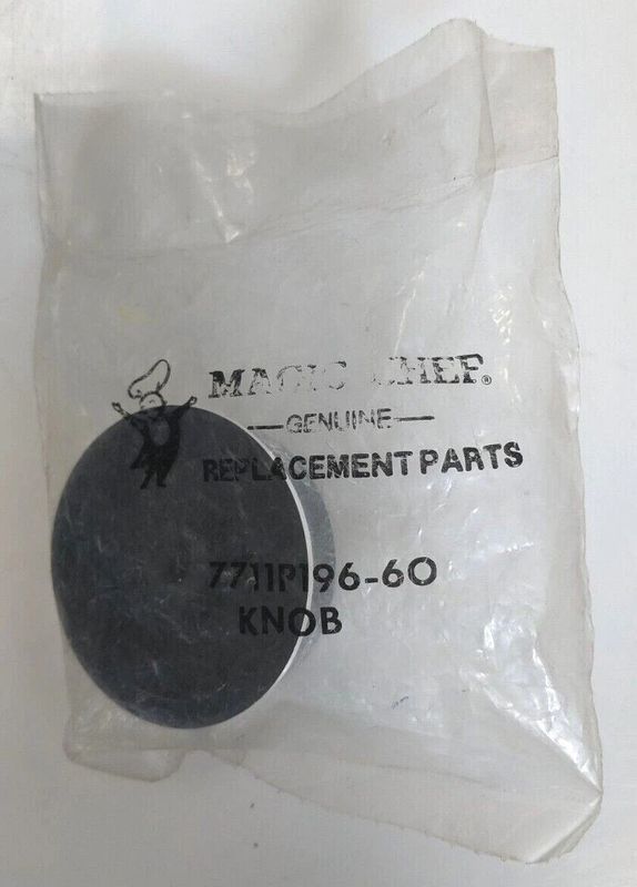 7711P196-60 - OEM MAGIC CHEF MAYTAG RANGE KNOB IN ORIGINAL PACKAGING - NLA