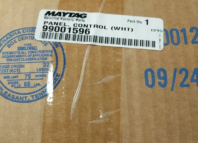 99001596 - MAYTAG DISHWASHER CONTROL PANEL IN ORIGINAL PACKAGING