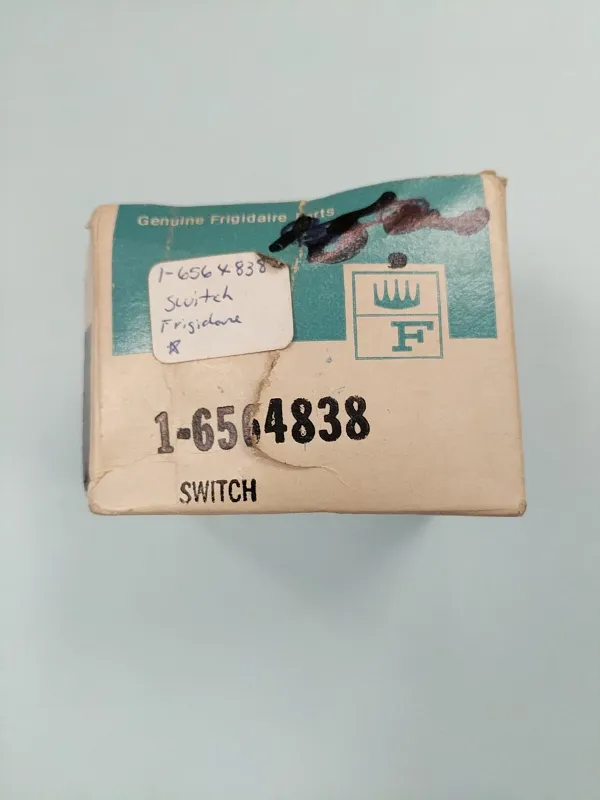 6564838 / 5309957097 - OEM FRIGIDAIRE VINTAGE RANGE BURNER SWITCH - NLA