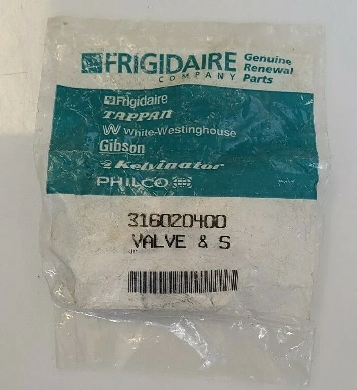 316020400 - OEM FRIGIDAIRE RANGE BURNER GAS VALVE W/ORIGINAL PKG - NLA