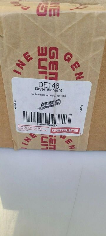 DE146 - GENUINE OEM GEMLINE/WHIRLPOOL DRYER HEAT ELEMENT IN ORIGINAL BOX