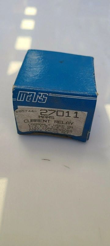 27011 -  OEM MARS BRAND CURRENT RELAY IN ORIGINAL BOX