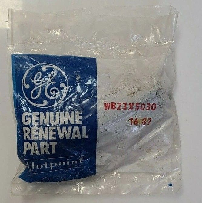 WB23X5030 - OEM GE RANGE PUSH BUTTON ASSEMBLY IN ORIGINAL PACKAGING