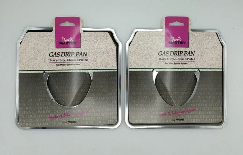 PM32X88 NEW GENUINE OEM GE GAS RANGE DRIP PANS - - NLA