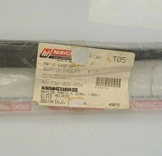 68036-1 NEW GENUINE OEM MAYCOR MAYTAG REFRIGERATOR DOOR INSERT IN ORIGINAL BAG - NLA