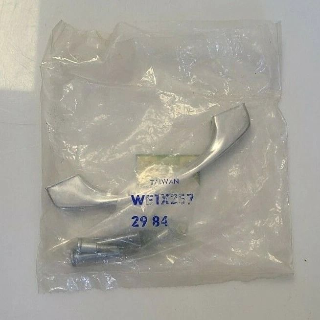 WE1X257 NEW GENUINE OEM GE DRYER HANDLE IN ORIGINAL PACKAGING - NLA