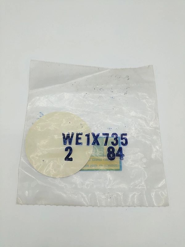 WE1X735 NEW GENUINE OEM GE DRYER KNOB COVER IN ORIGINAL PACKAGING - NLA