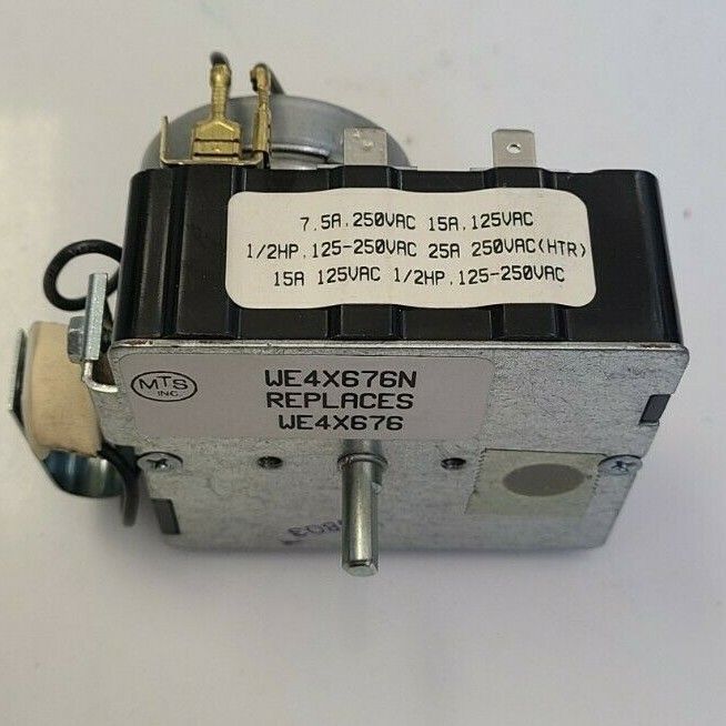 WE4X676N NEW MTS GE DRYER TIMER IN ORIGINAL BOX - NLA