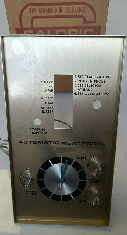 74993 0074993 NEW GENUINE OEM CALORIC RANGE OVEN STOVE CLOCK IN ORIGINAL BOX - NLA