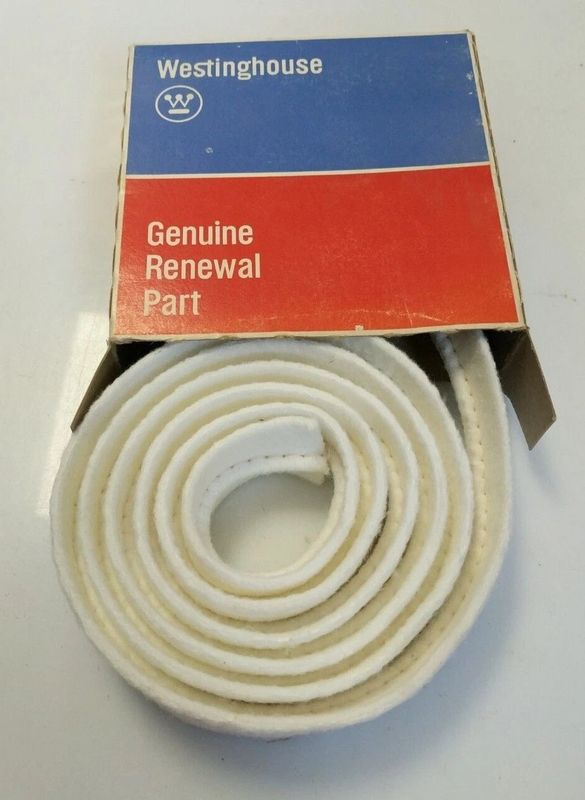 Q27416 Q000027416 NEW GENUINE OEM WESTINGHOUSE DRYER DRUM FELT SEAL - NLA
