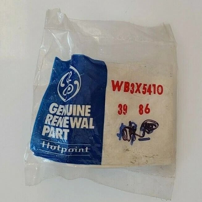 WB3X5410 NEW GENUINE OEM GE RANGE KNOB IN ORIGINAL PACKAGING - NLA