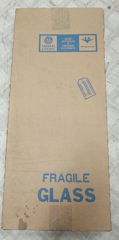 WB36X5113 NEW SEALED GENUINE OEM GE OVEN DOOR GLASS IN ORIGINAL PACKAGING - NLA