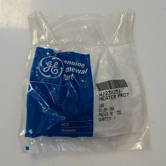 WJ23X251 NEW GENUINE OEM GE AIR CONDITIONER HEATER PROTECTOR IN ORIGINAL BAG - NLA