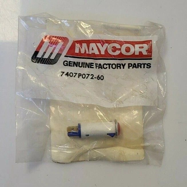 7407P072-60 NEW GENUINE OEM MAYTAG RANGE INDICATOR LIGHT IN ORIGINAL PACKAGING - NLA