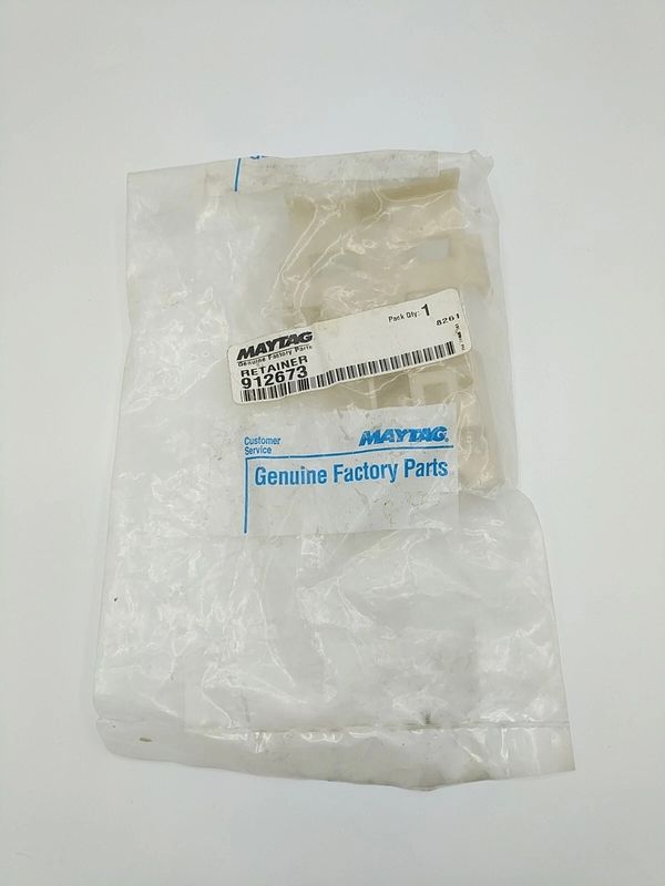 912673 - OEM MAYTAG DISHWASHER RETAINER IN ORIGINAL PACKAGING - NLA