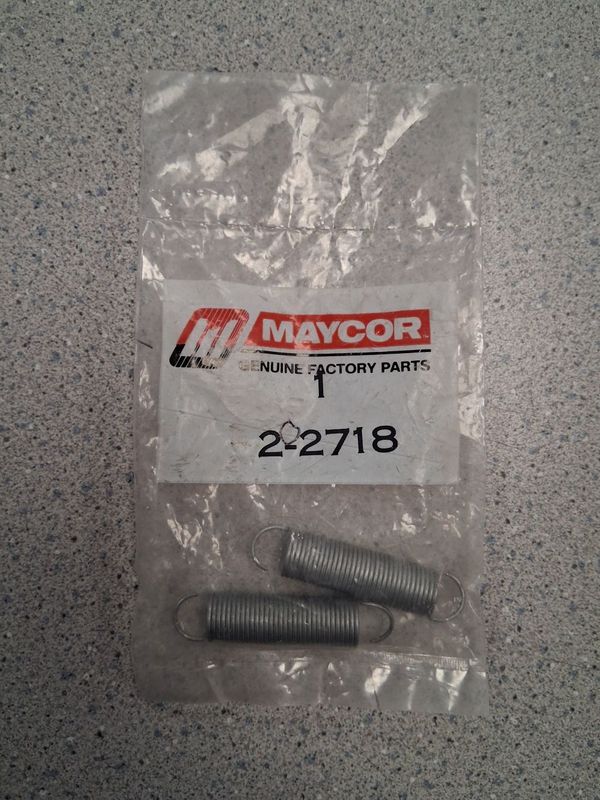 202718 - Washing Machine Tension Springs 2 PK - NLA