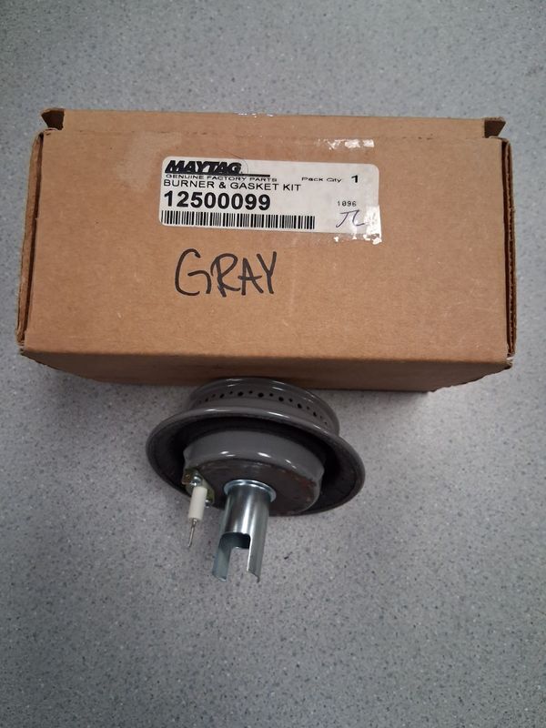 12500099 - WP3412D024-26 - MAYTAG - BURNER ASSEMBLY GREY
