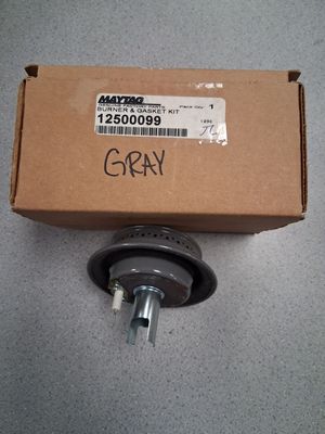 12500099 - WP3412D024-26 - MAYTAG - BURNER ASSEMBLY GREY