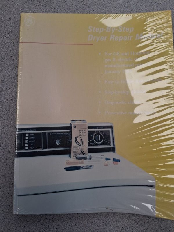 WX10X116 - GE DRYER REPAIR KIT MANUAL - NLA