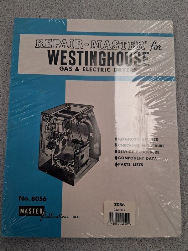8056 - WESTINGHOUSE  DRY REPAIR MANUAL - NLA