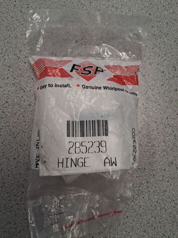 285239 - Kenmore Washing Machine Door Hinge Kit - NLA