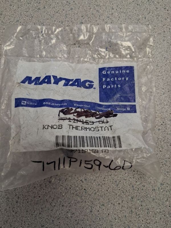 WP7711P159-60 - Maytag Electric Oven Thermostat Knob
