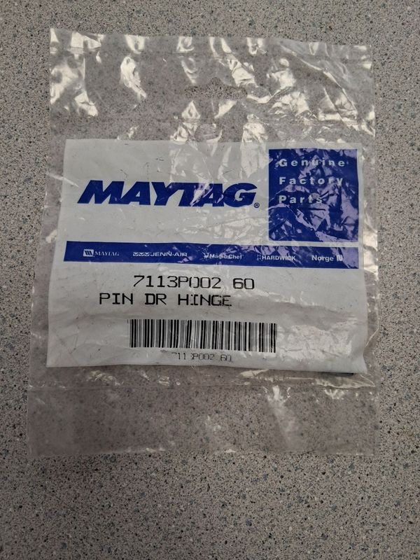 7113P002-60 - Whirlpool Range/Stove/Oven Hinge Pin - NLA