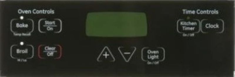 WB27X10255 -  MW CONTROL PANEL SWITCH MEMBRANE  - NLA