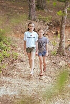 BLACK FRIDAY SALE - I Love Glamping T-Shirt - Youth