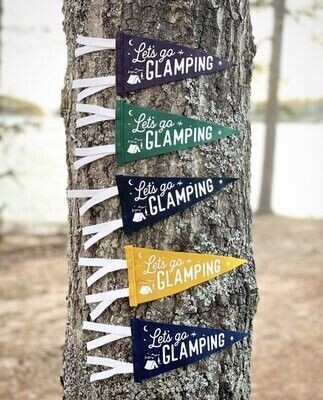 Let's Go Glamping Pennant Let's Go Glamping Pennant