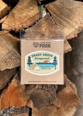 Shady Grove Campground Sticker