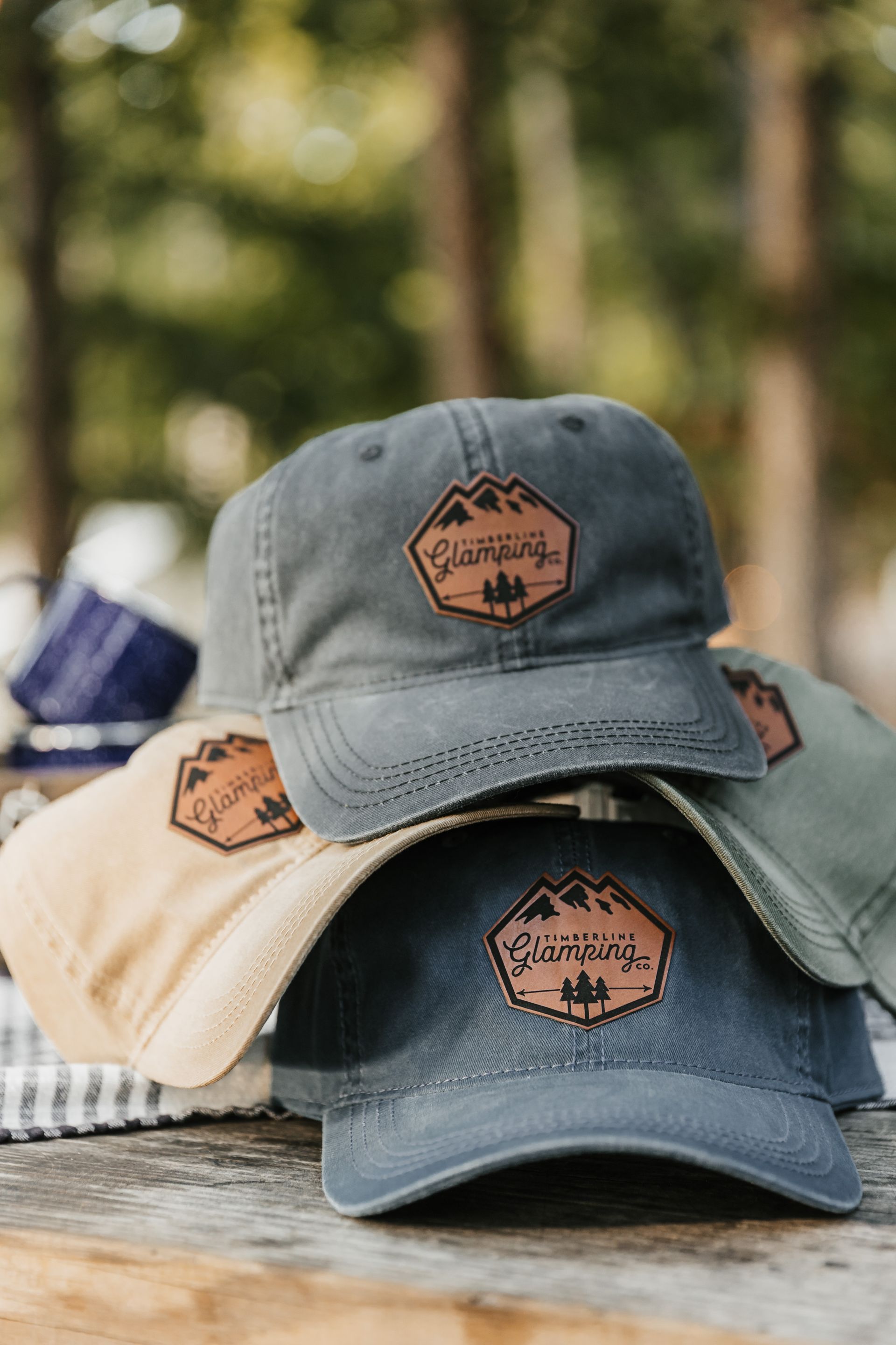 Timberline Glamping Dad Hats - New Style