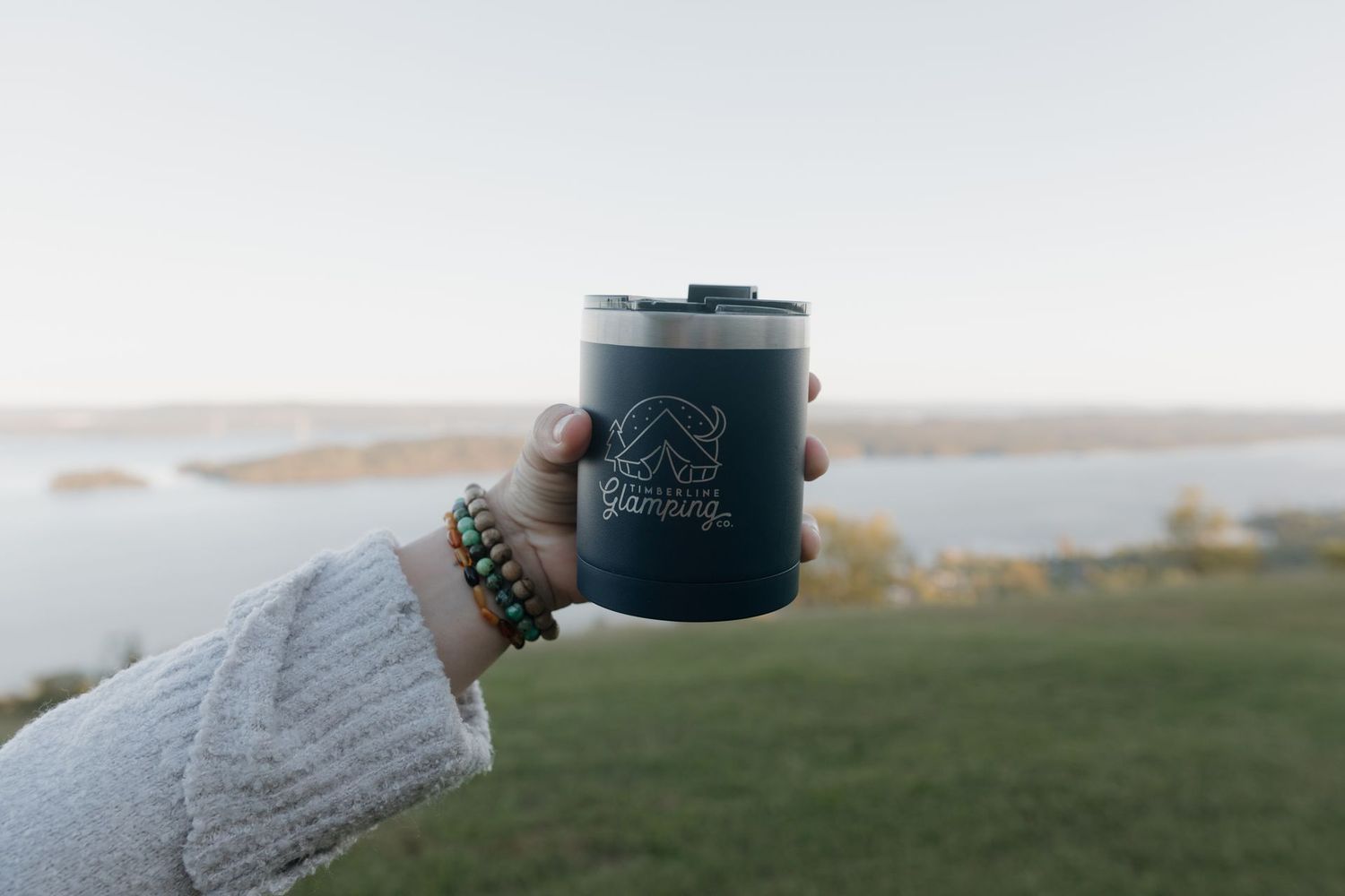 BLACK FRIDAY SALE -  Lowball RTIC Travel Mug - 14oz - No Handle