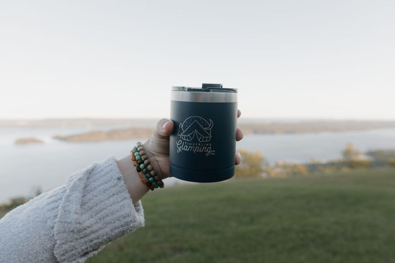 BLACK FRIDAY SALE -  Lowball RTIC Travel Mug - 14oz - No Handle