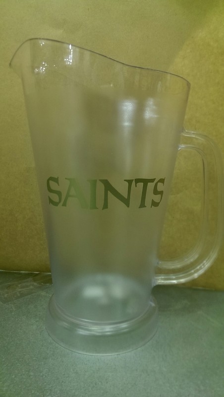 New Orleans Saints Plastic Pitcher