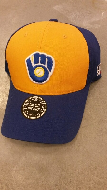 Milwaukee Brewers Yellow/blue Replica