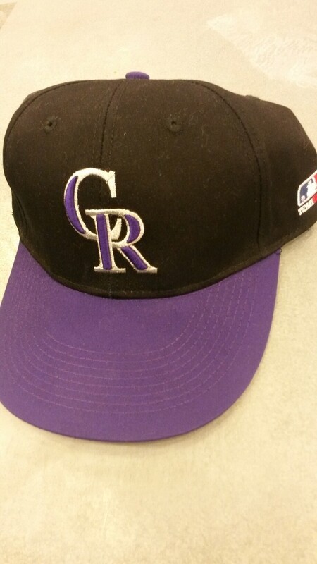 Colorado Rockies Blk/purp Replica