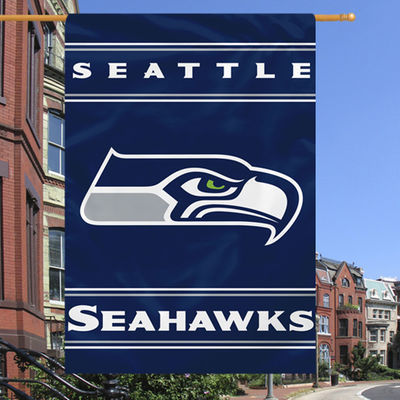 Seattle Seahawks 2-Sided House Flag
