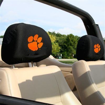 Clemson Headrest Cover