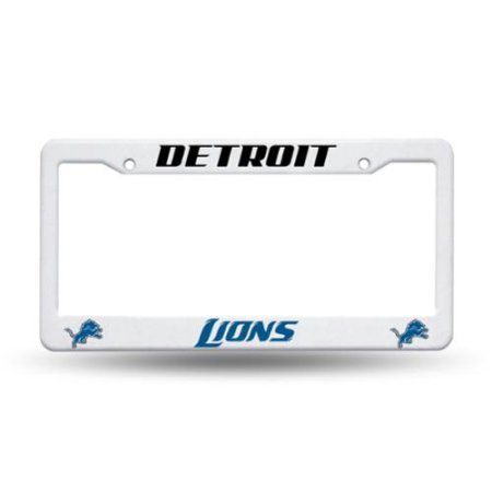 Detroit Lions Plastic License Plate Cover