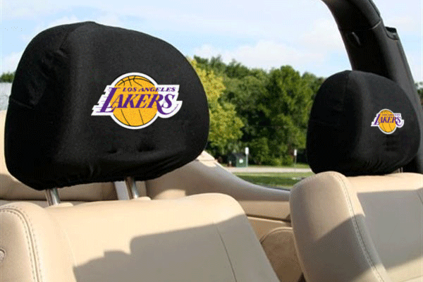 LA Lakers Headrest Cover