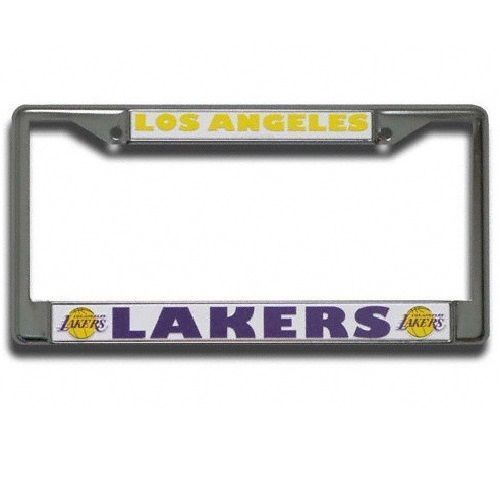Los Angeles Lakers Metal License Plate Cover