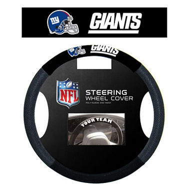 New York Giants Steering Wheel Cover